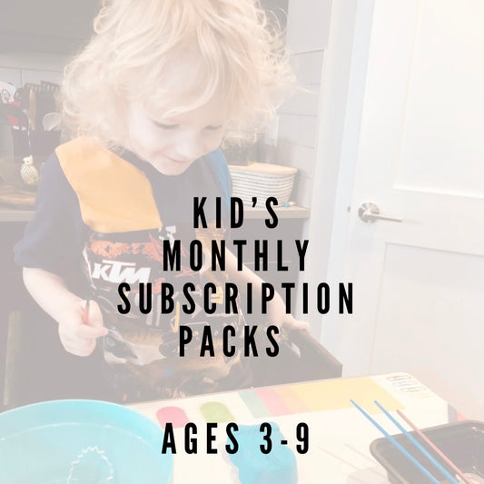 Kid’s Subscription Pack - 3 Months - Ages 3-9