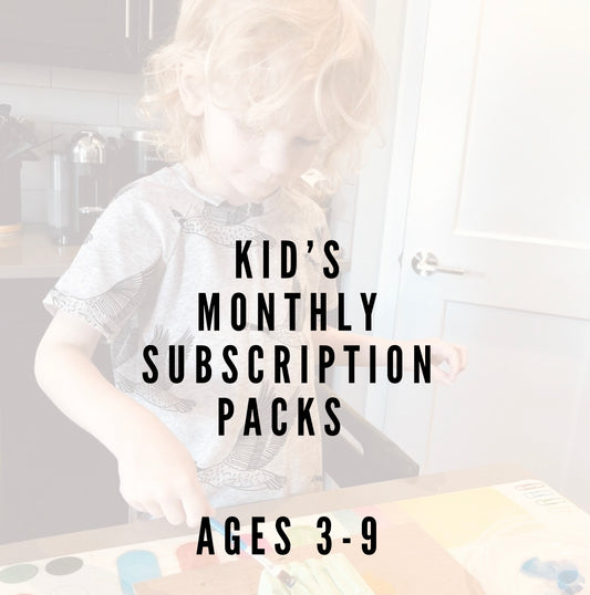 Kid’s Subscription Pack - 1 Year - 12 Months of Surprises for the price of 10! Ages 3-9