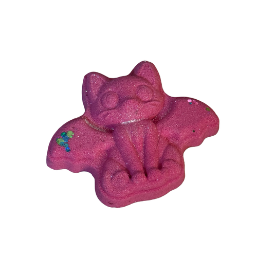 Bath Bomb - Bat Cat - Black Cherry