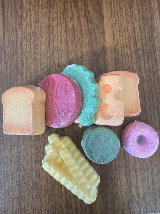 Discount Pack -Food Bath Bombs Sandwich