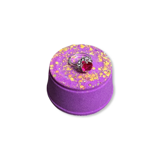 Bath Bomb - Bling Surprise - Bubblegum AGES 3+ Toy (RING) Inside