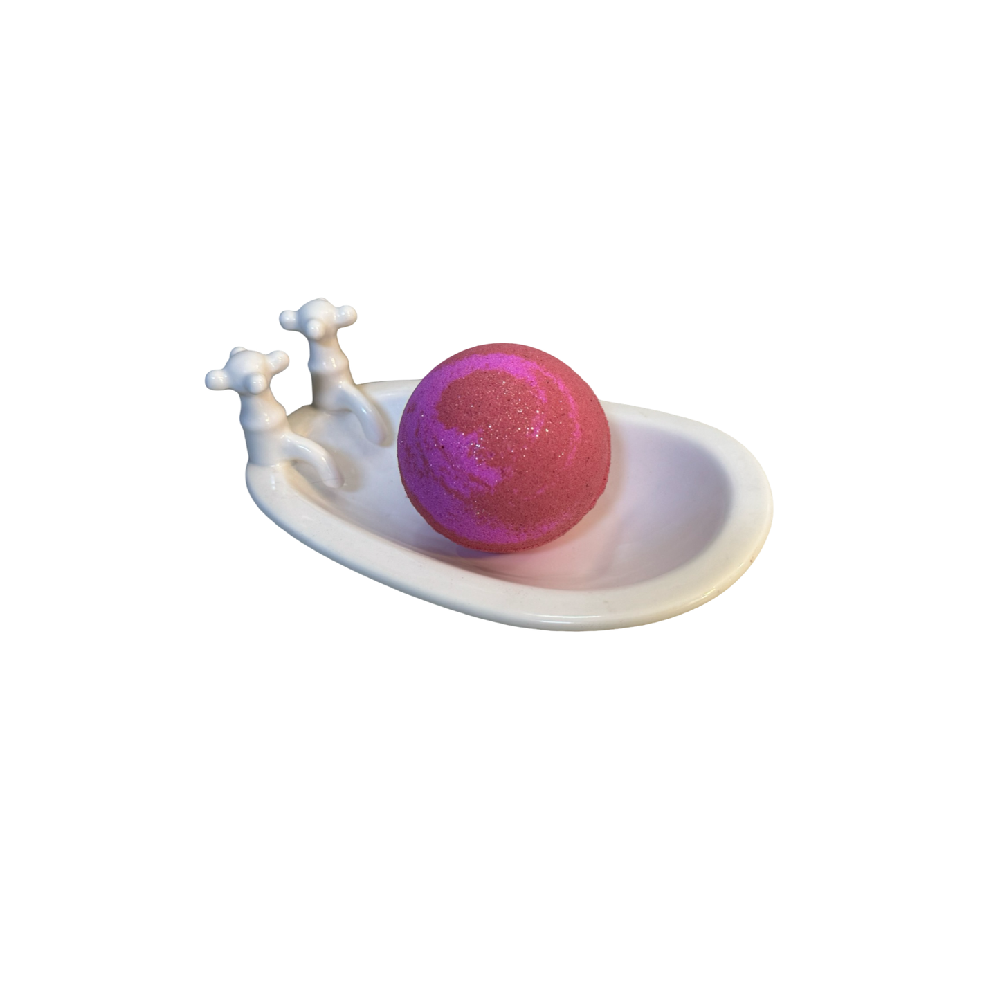 Bath Bomb - Round - Cherry Candy
