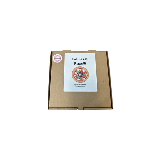 Bath Bomb - Box of Pizza - Pineapple Mango