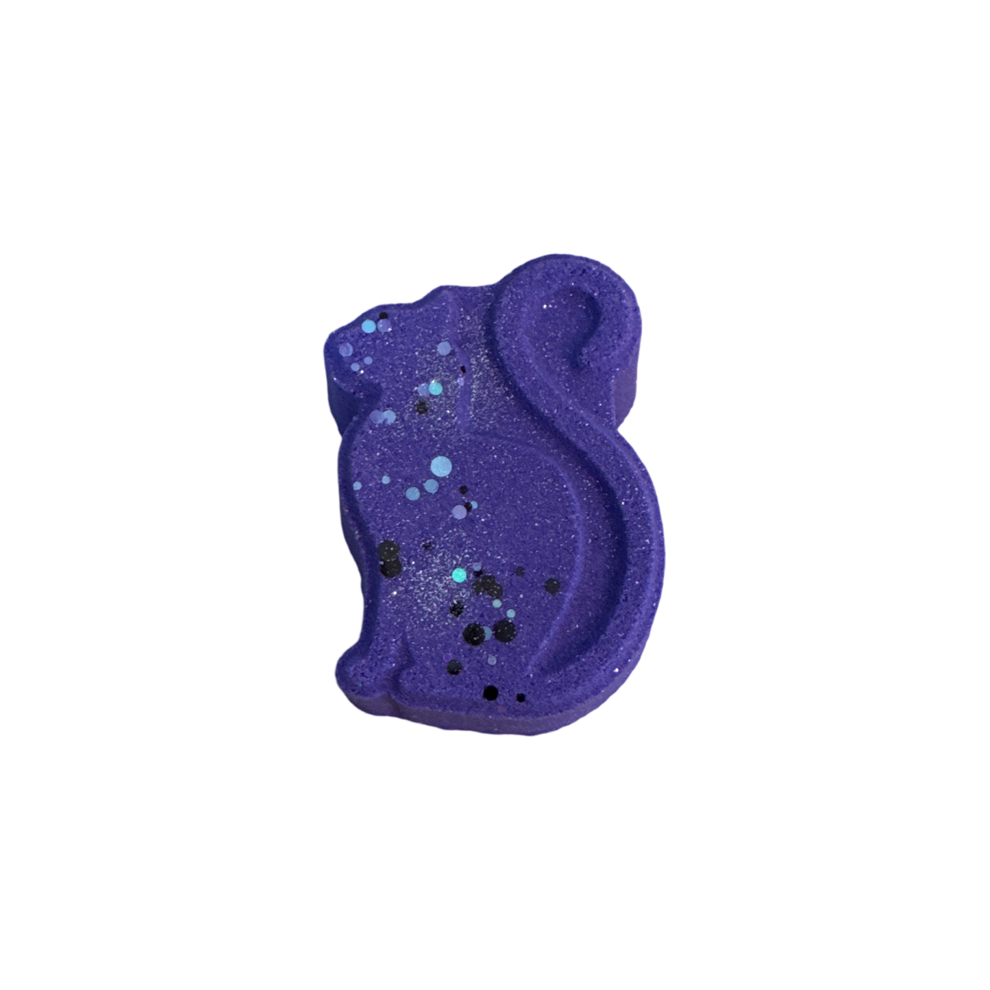 Bath Bomb - Cat Silhouette - Grape Candy