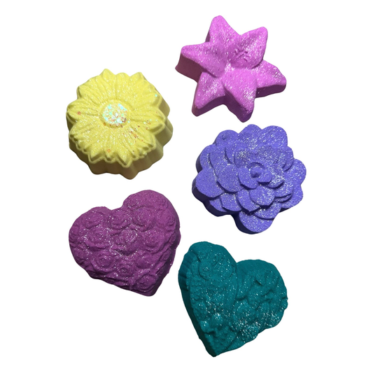 Bath Bombs - Gift Box - Floral Themed - Assorted Scents