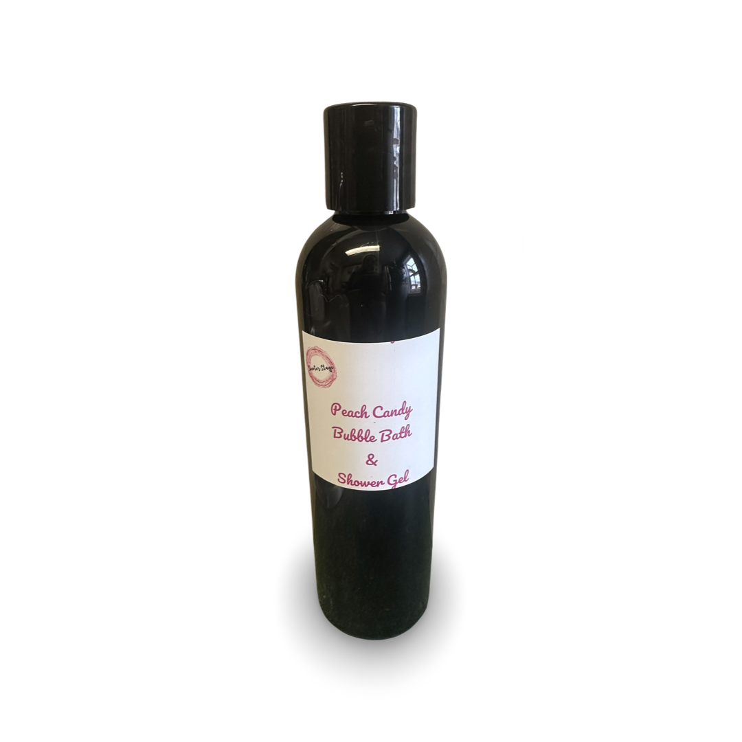 Bubble Bath & Shower Gel - Peach Candy - 250 ml