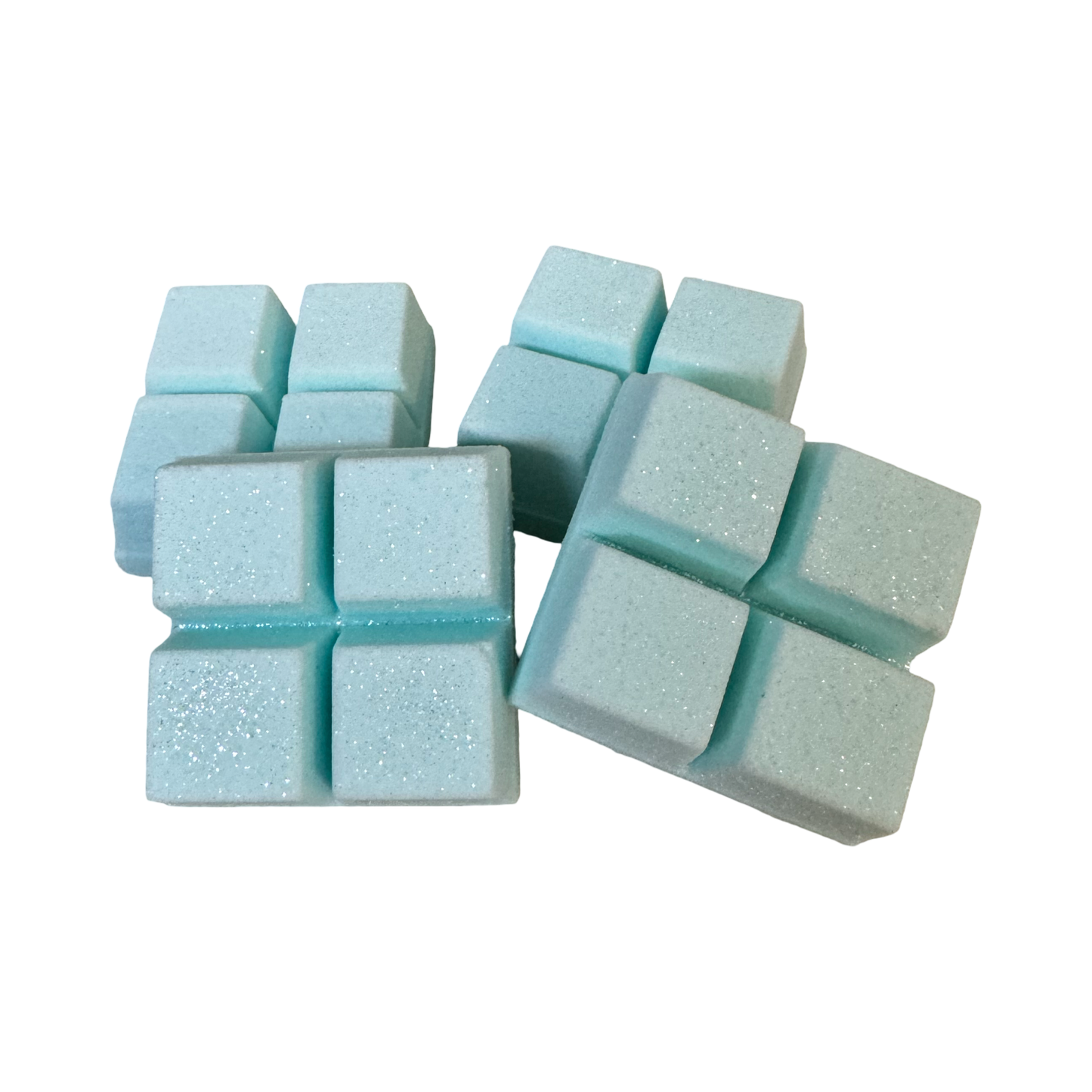 Shower Steamers - Peppermint - 4 Pack Snap Apart - Up to 16 Showers per Bag