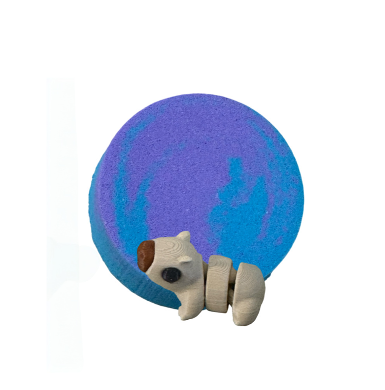 Bath Bomb - Capybara Surprise - Rootbeer - AGES 3+ Toy Inside