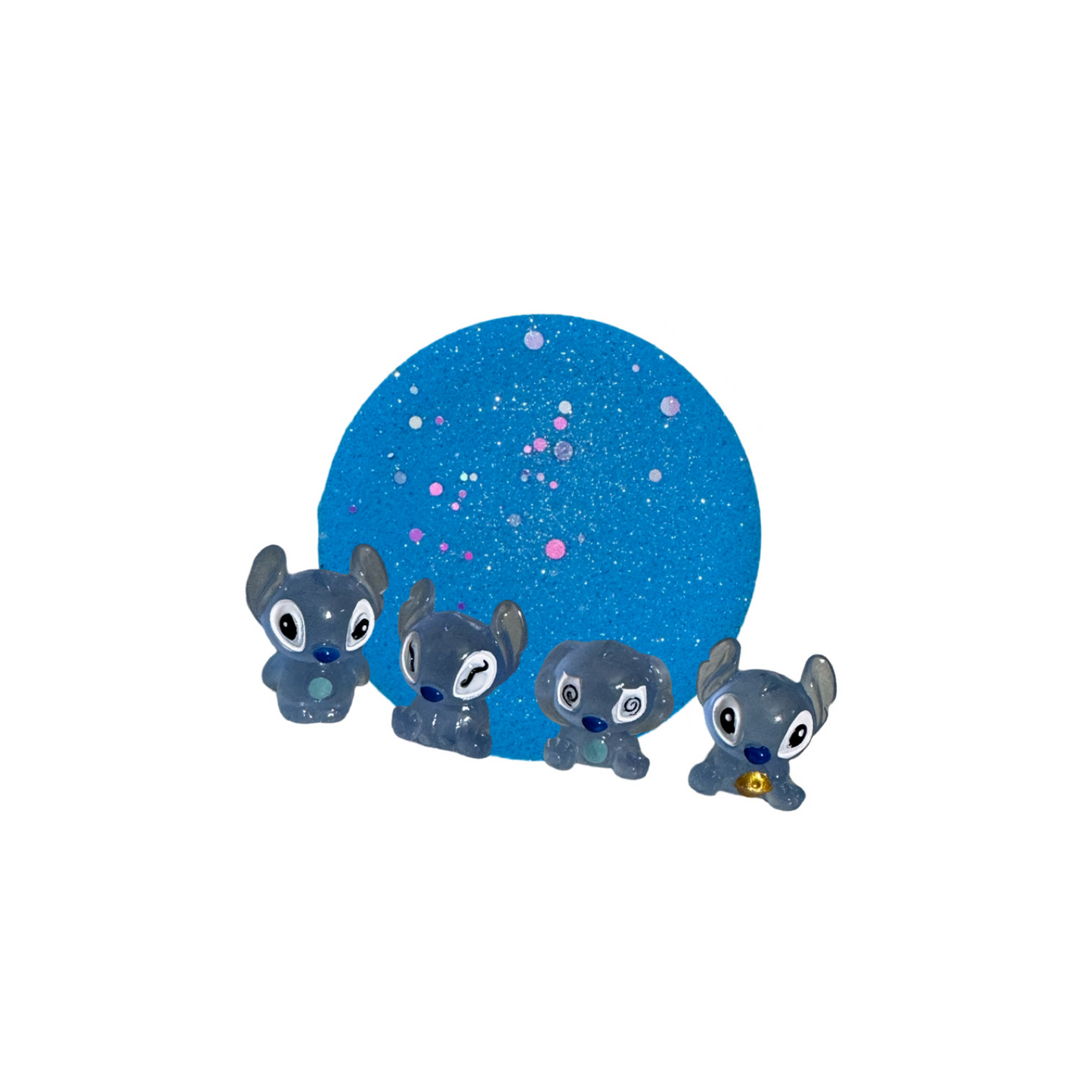 Bath Bomb - Stitch Surprise - Blue Raspberry - AGES 3+ Toy Inside