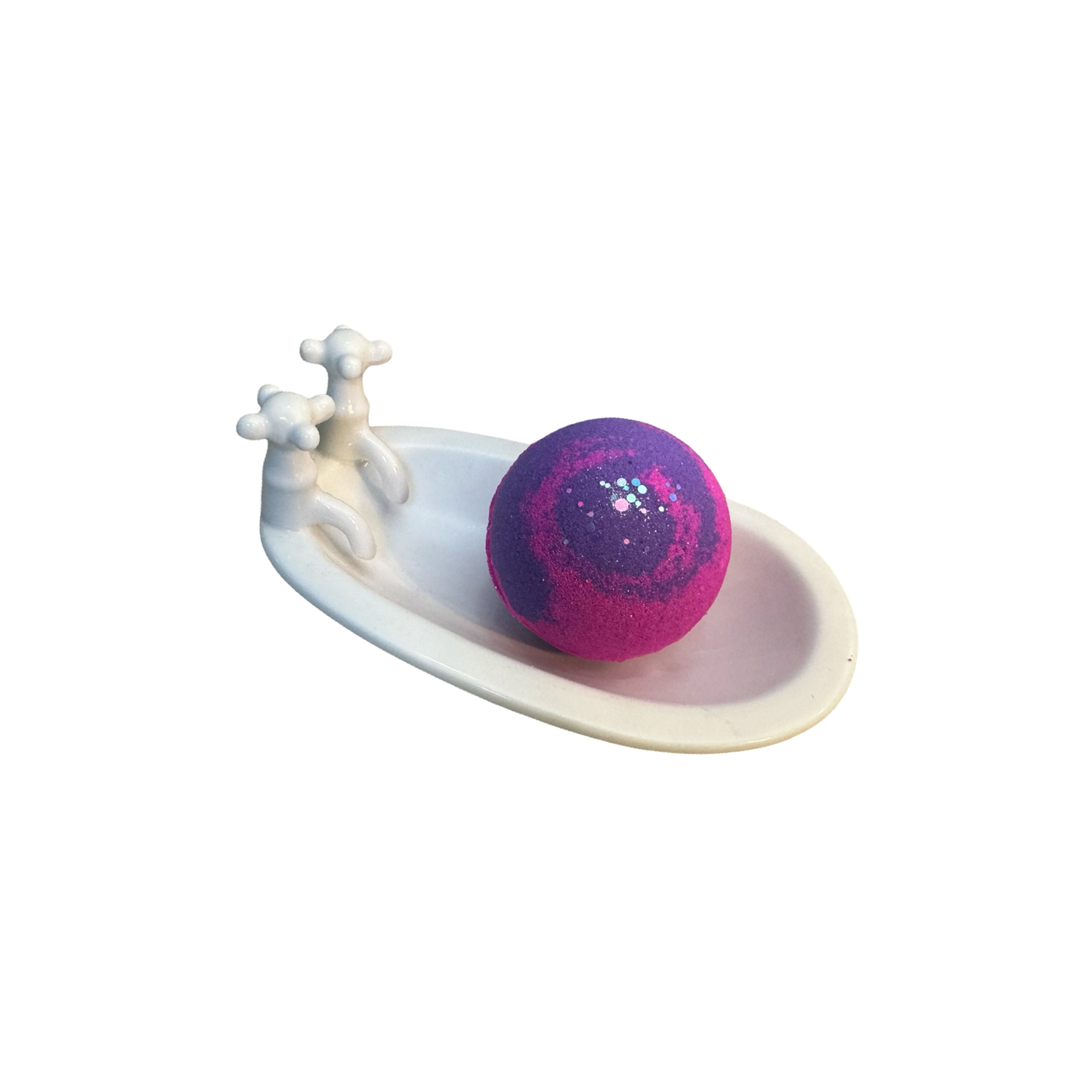 Bath Bomb - Round - Sugarberry Crush