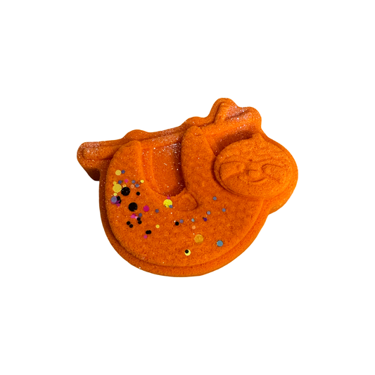 Bath Bomb - Cute Sloth - Coconut Milk & Mango