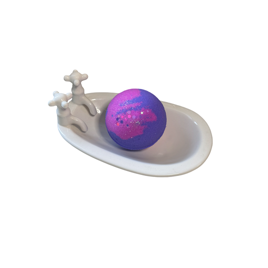 Bath Bomb - Round - Unicorn Dragon