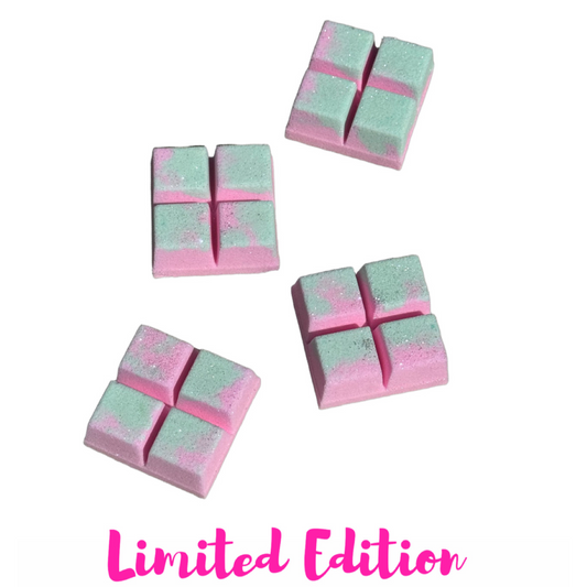 Shower Steamers - Pink Grapefruit & Bergamot - Limited Edition - 4 Pack Snap Apart - Up to 16 Showers per Bag