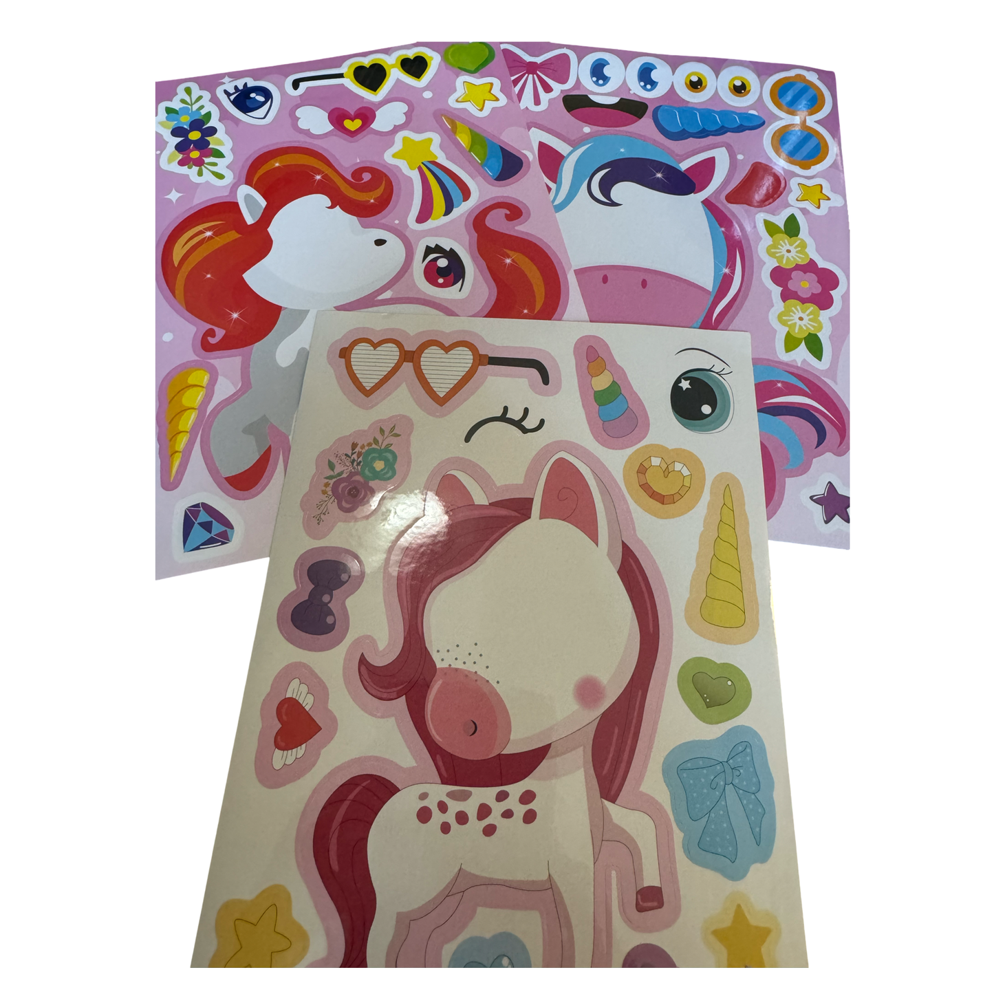 Sticker Pack - DIY Unicorns - 2 Pack