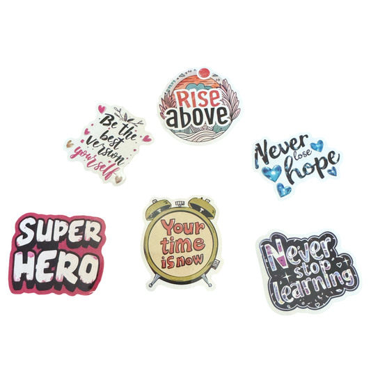 Sticker Pack - Motivational Stickers - 10 Stickers