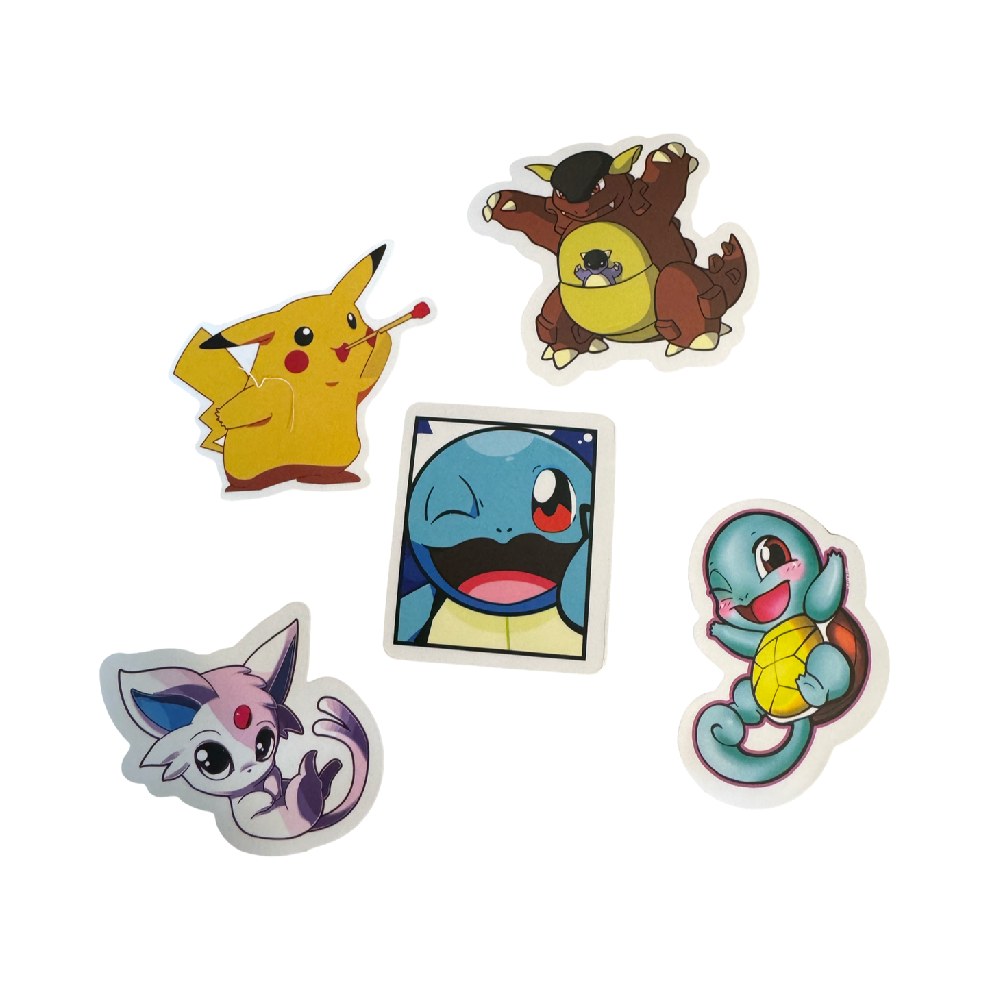 Sticker Pack - Pokemon Stickers - 10 Stickers