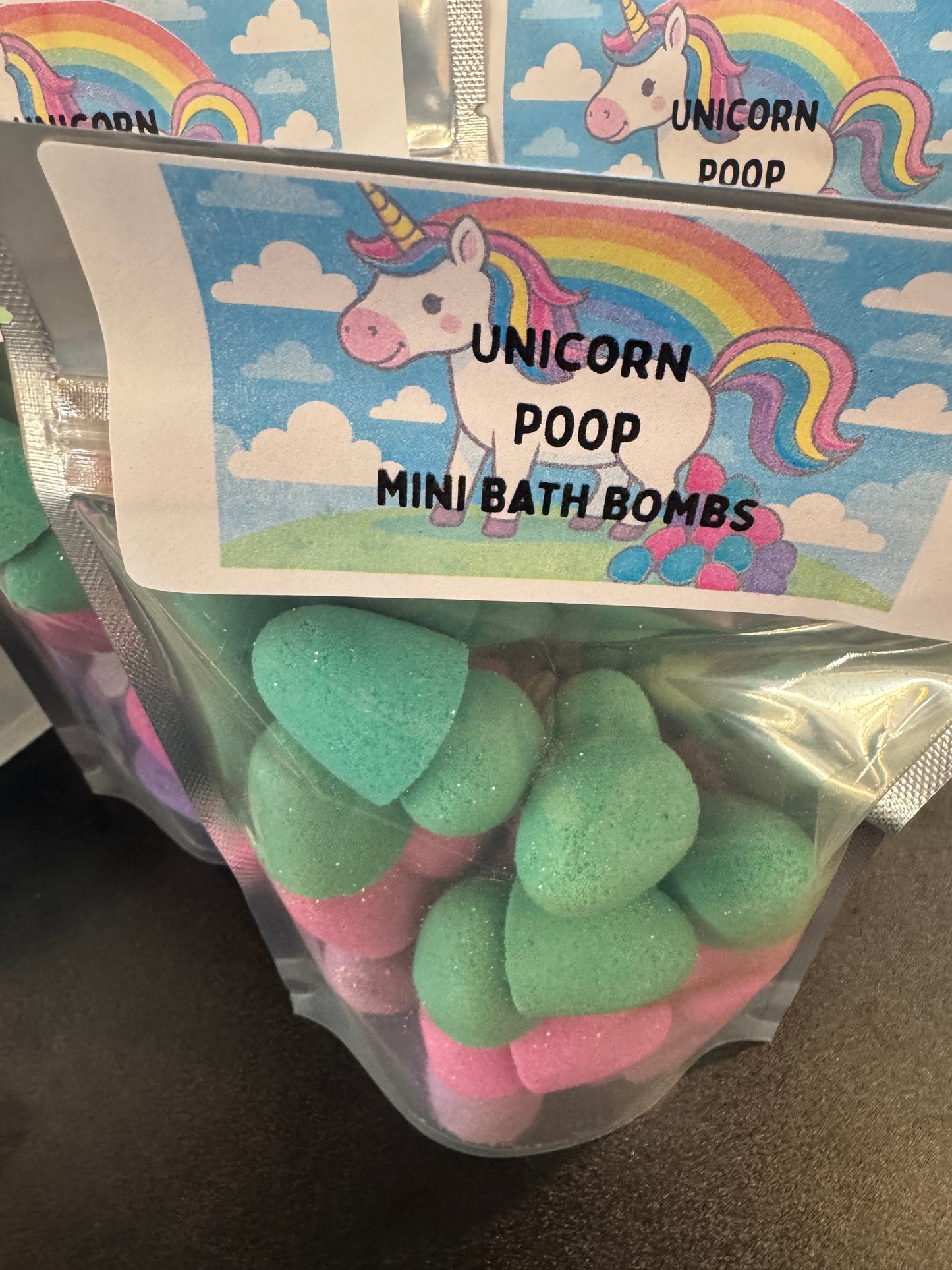 Discount Pack - Unicorn Poop Gumdrops x 3 - slightly faded