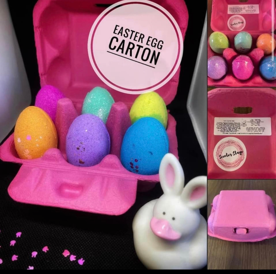 Easter Egg Carton - ORANGE Carton - PRESALE