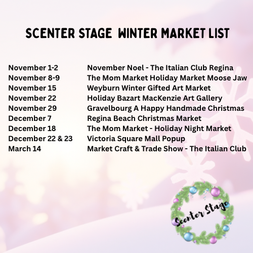 Find me at a Market near you!!!