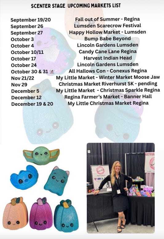 Find me at a Market near you!!!
