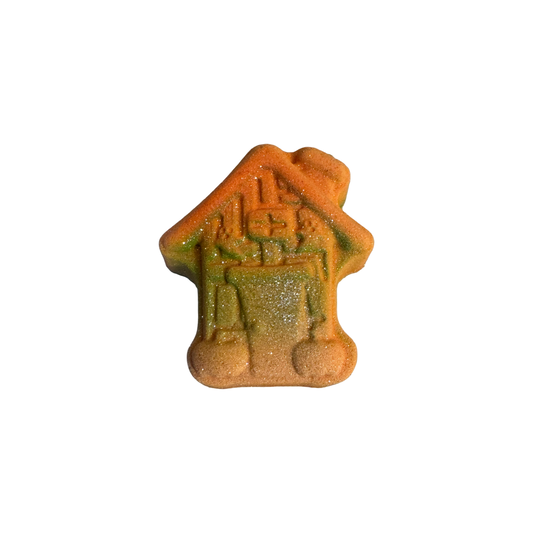 Bath Bomb - Haunted House - Pumpkin and Caramel