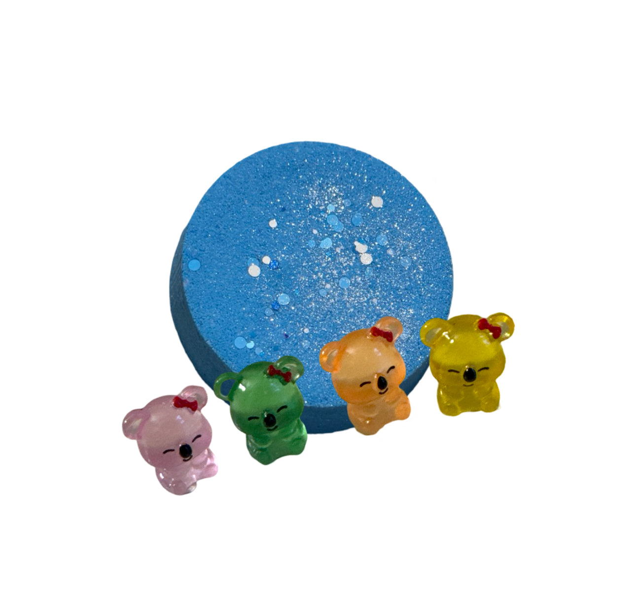 Bath Bomb - Koala Surprise - Blueberry -  AGES 3+ Toy Inside