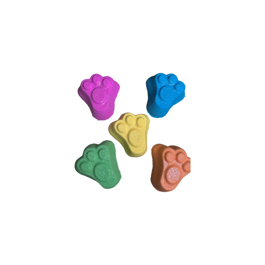 Easter 5 Pack Bunny Paws - Assorted Colors and Scents