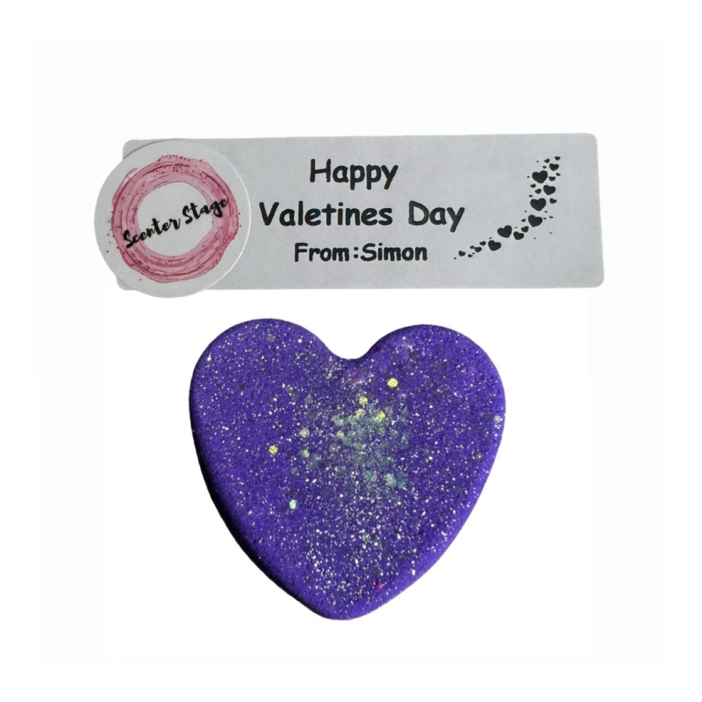 Bath Bomb - Valentine's Day Custom Minis - Purple - Grape PRE-ORDER