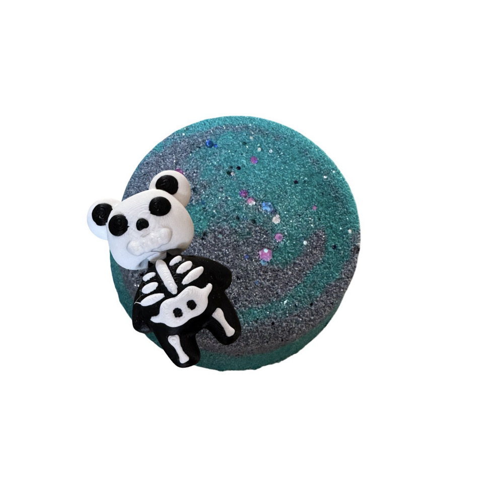 Bath Bomb - Skeleton-Bear Surprise - Pumpkin S’Mores -  AGES 3+ Toy Inside