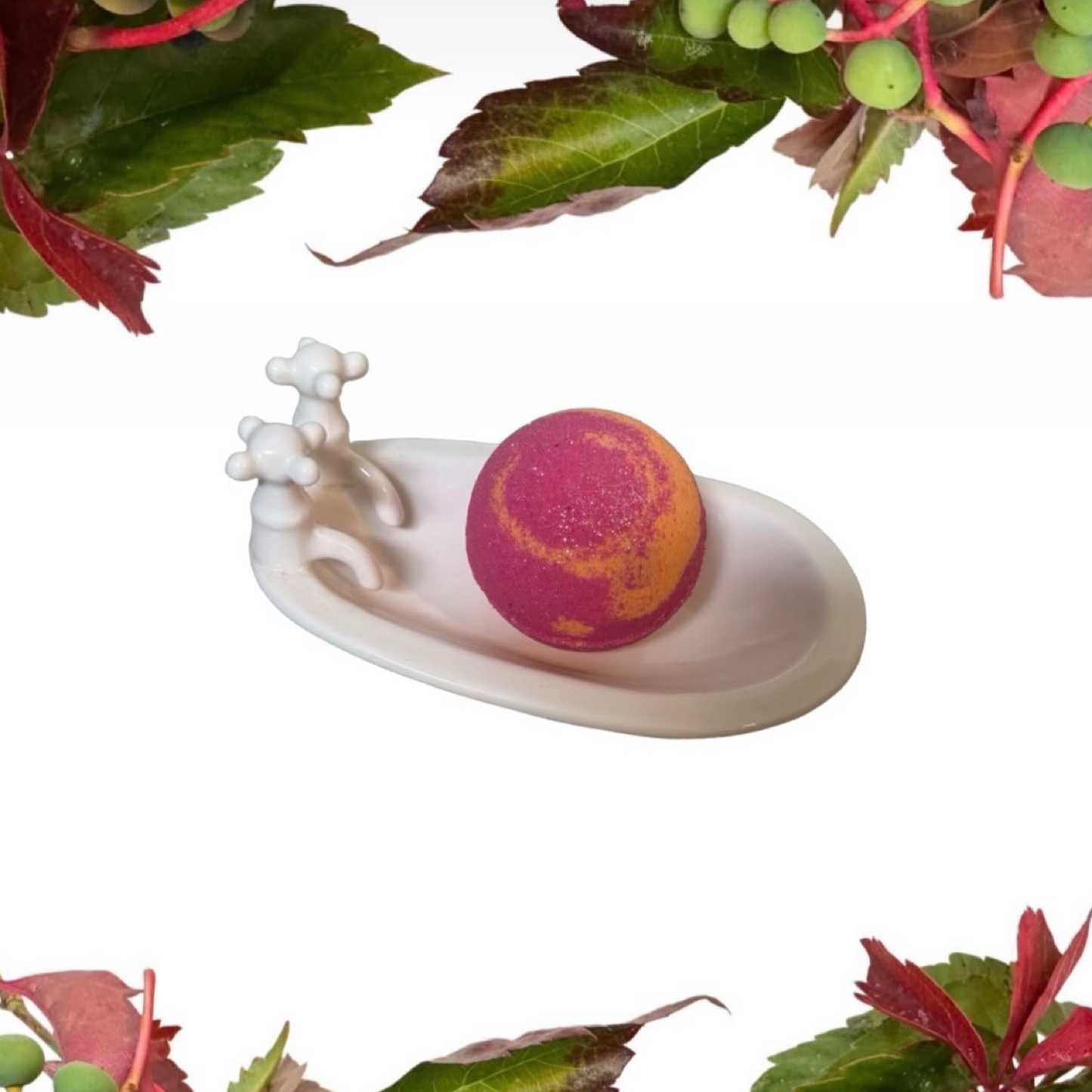 Bath Bomb - Round - Pumpkin S’mores