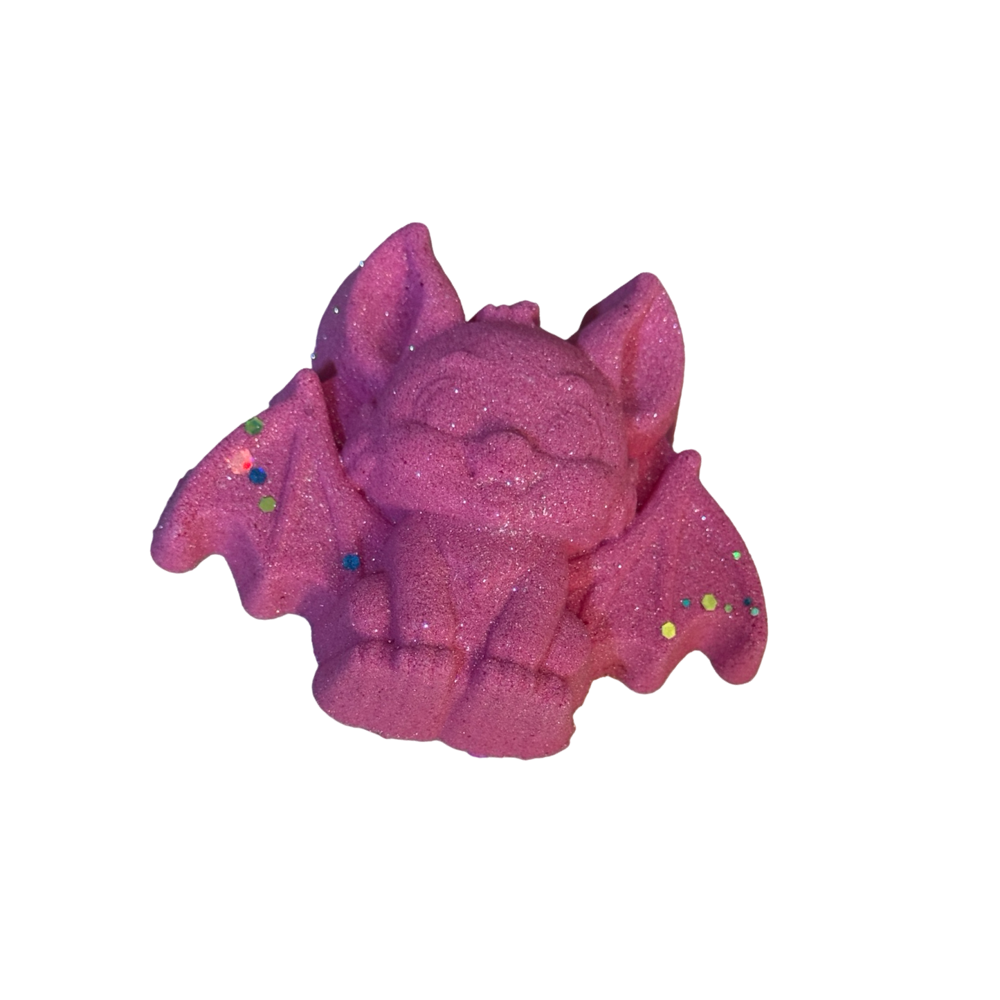 Bath Bomb -  Cute Bat - Black Cherry