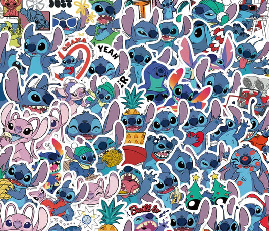 Sticker Pack - Stitch - 10 Stickers