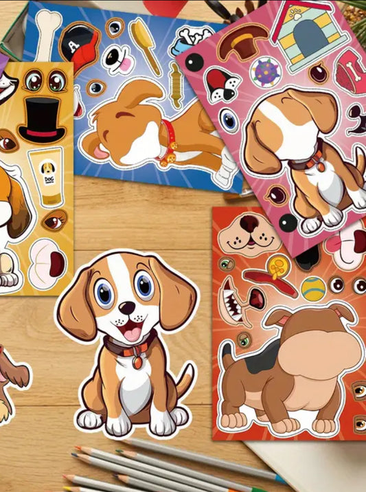 Sticker Pack - DIY Dogs -  2 Pack