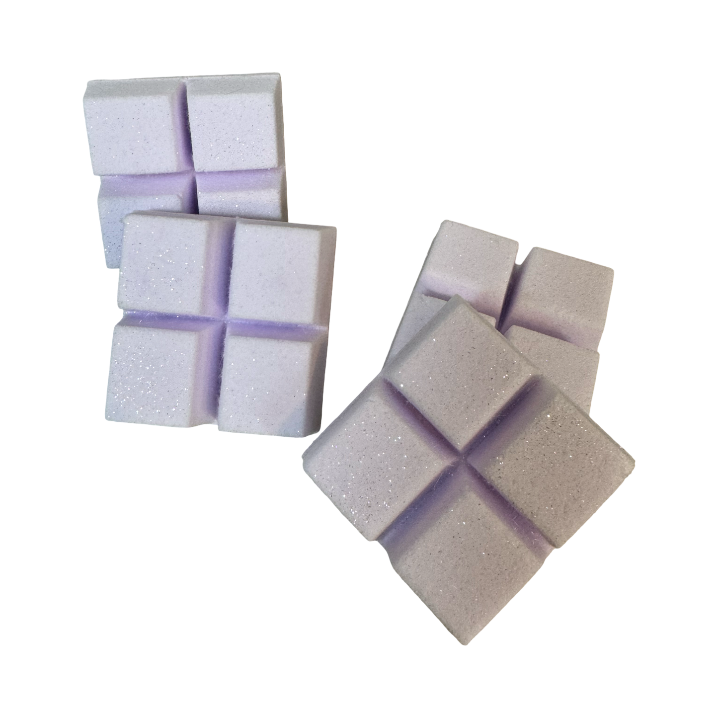 Lavender Shower Steamers - 4 Pack Snap Apart - Up to 16 Showers per Bag