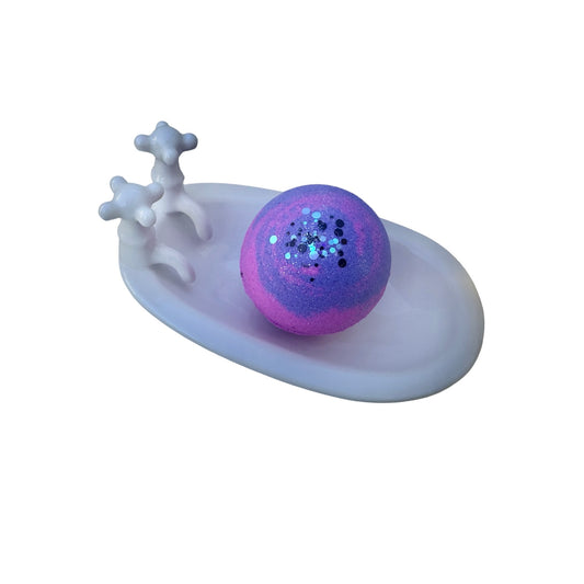 Bath Bomb - Round - Gooey Ghosts