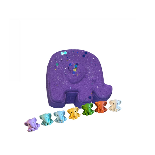 Bath Bomb - Elephant Surprise - Enchanted Dreams - AGES 3+ Toy Inside