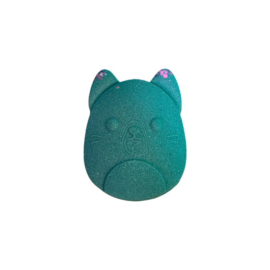 Bath Bomb - Cute Squishy Cat -  Cotton Candy