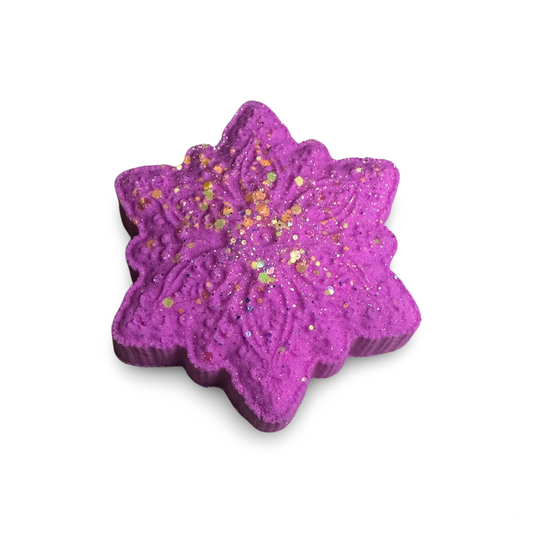 Bath Bomb - Snowflake - Berry Merry Holiday