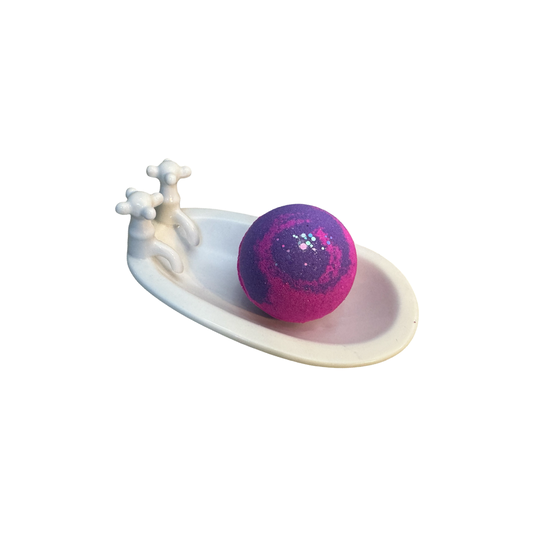 Bath Bomb - Round - Sugarberry Crush
