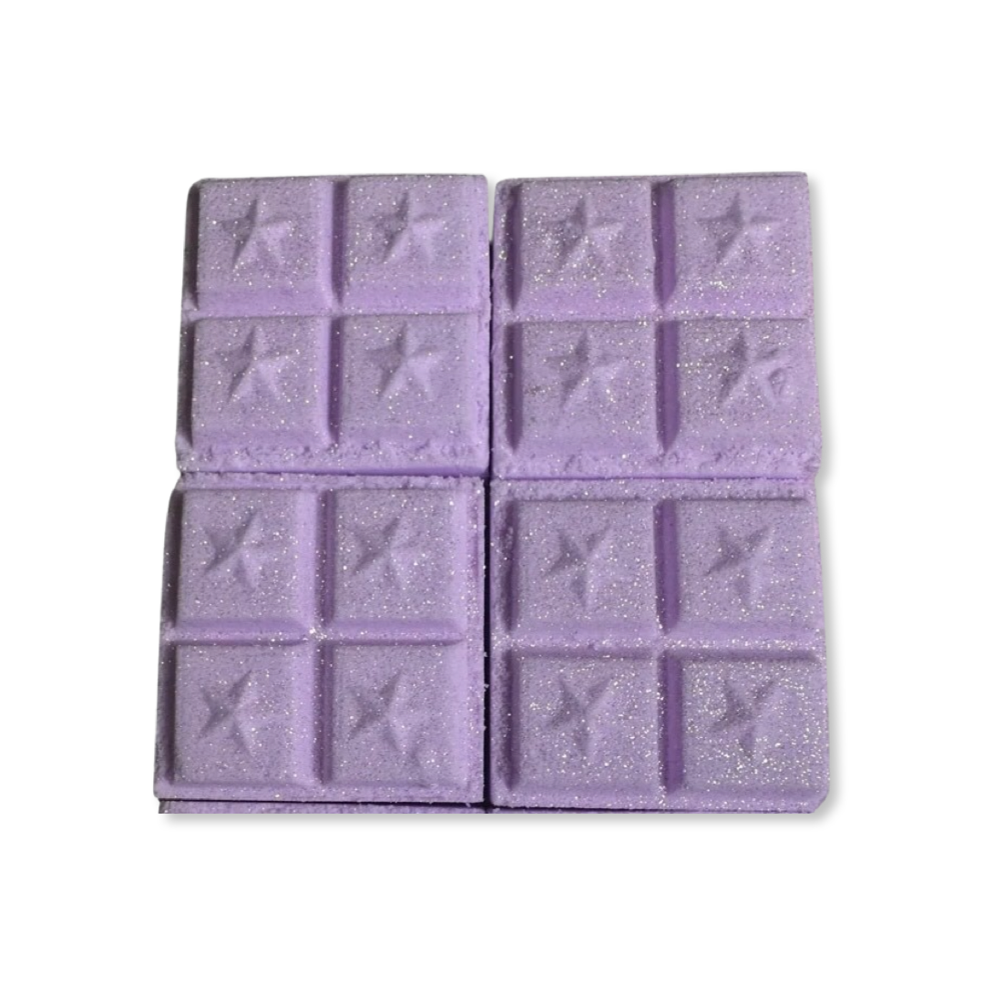 Lavender Shower Steamers - 4 Pack Snap Apart - Up to 16 Showers per Bag