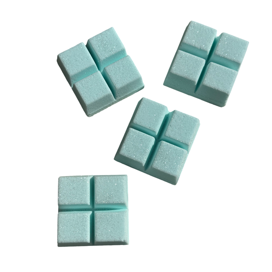 Shower Steamers - Peppermint - 4 Pack Snap Apart - Up to 16 Showers per Bag