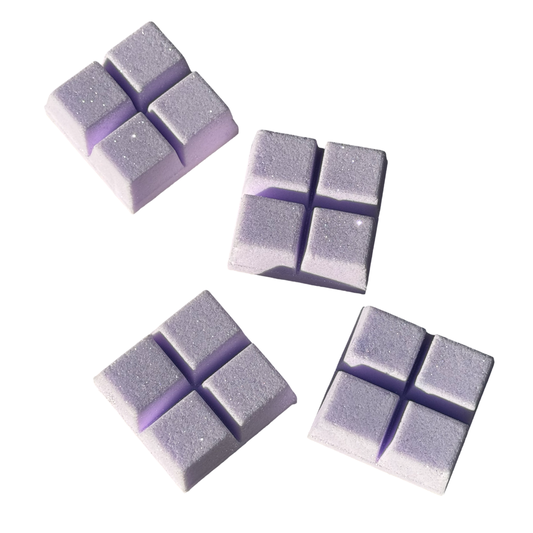 Lavender Shower Steamers - 4 Pack Snap Apart - Up to 16 Showers per Bag