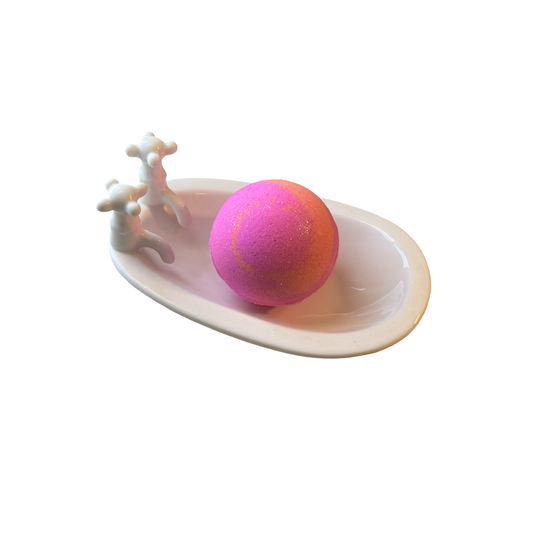 Bath Bomb - Round - Mango