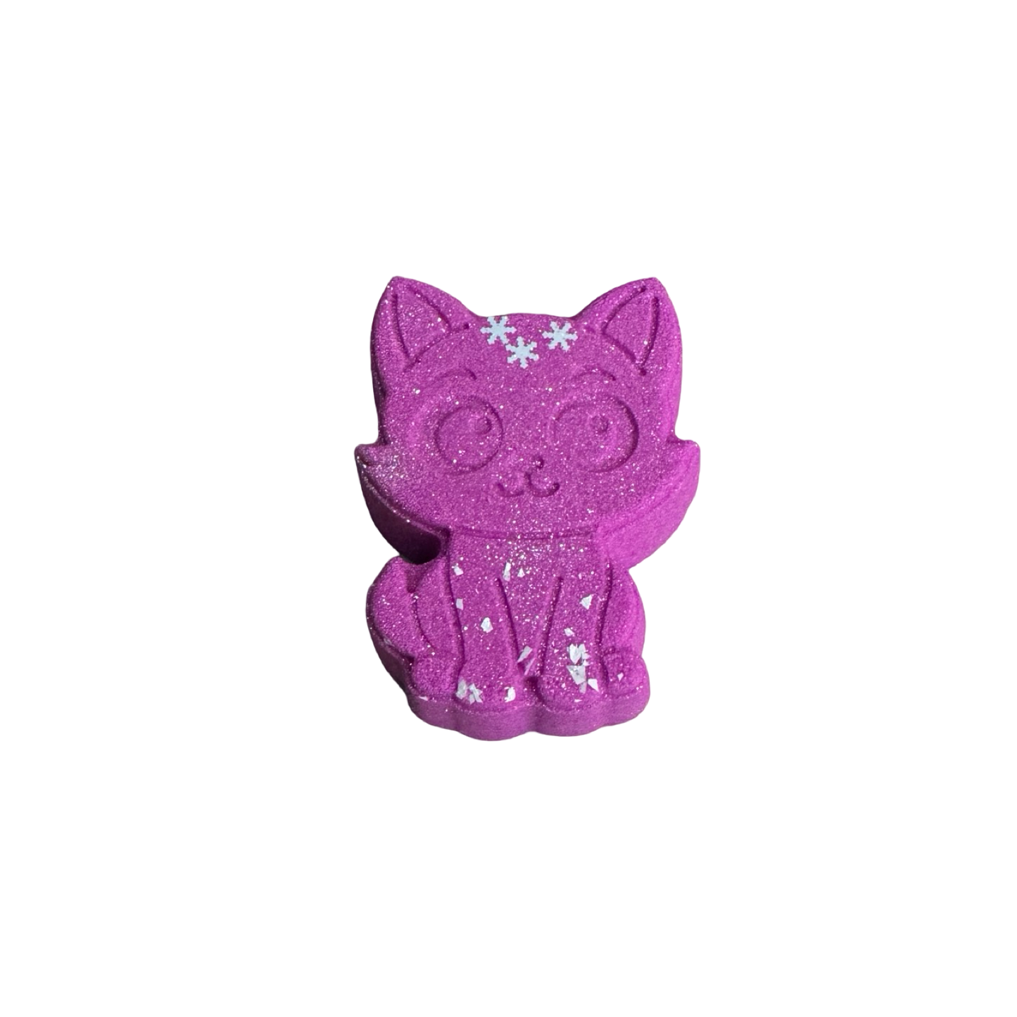 Bath Bomb - Snow Kitten - Winter Cranberry