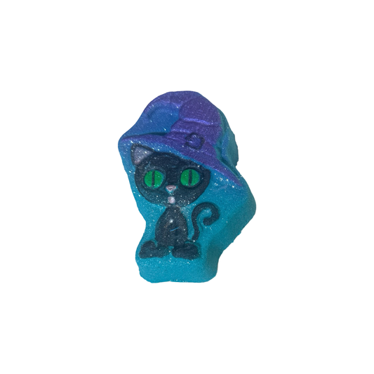 Bath Bomb - Cat with Witches Hat - Enchanted Dreams