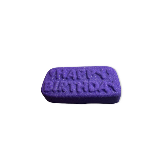 Bath Bomb - Happy Birthday - Grape Candy