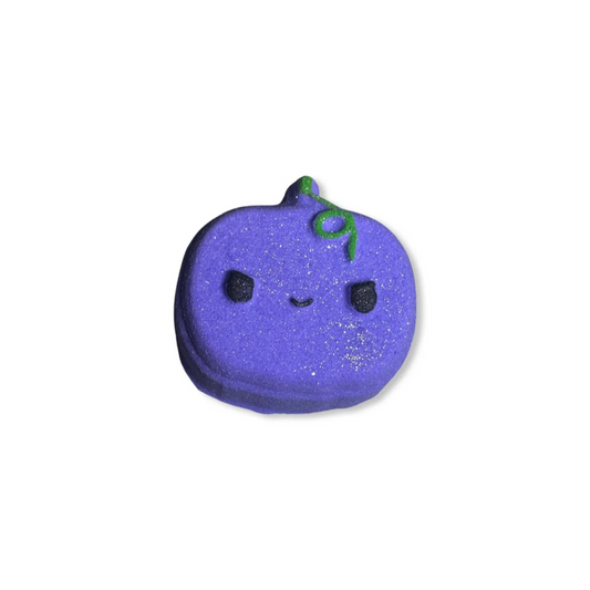 Bath Bomb - Cute Pumpkin - Grape - Purple