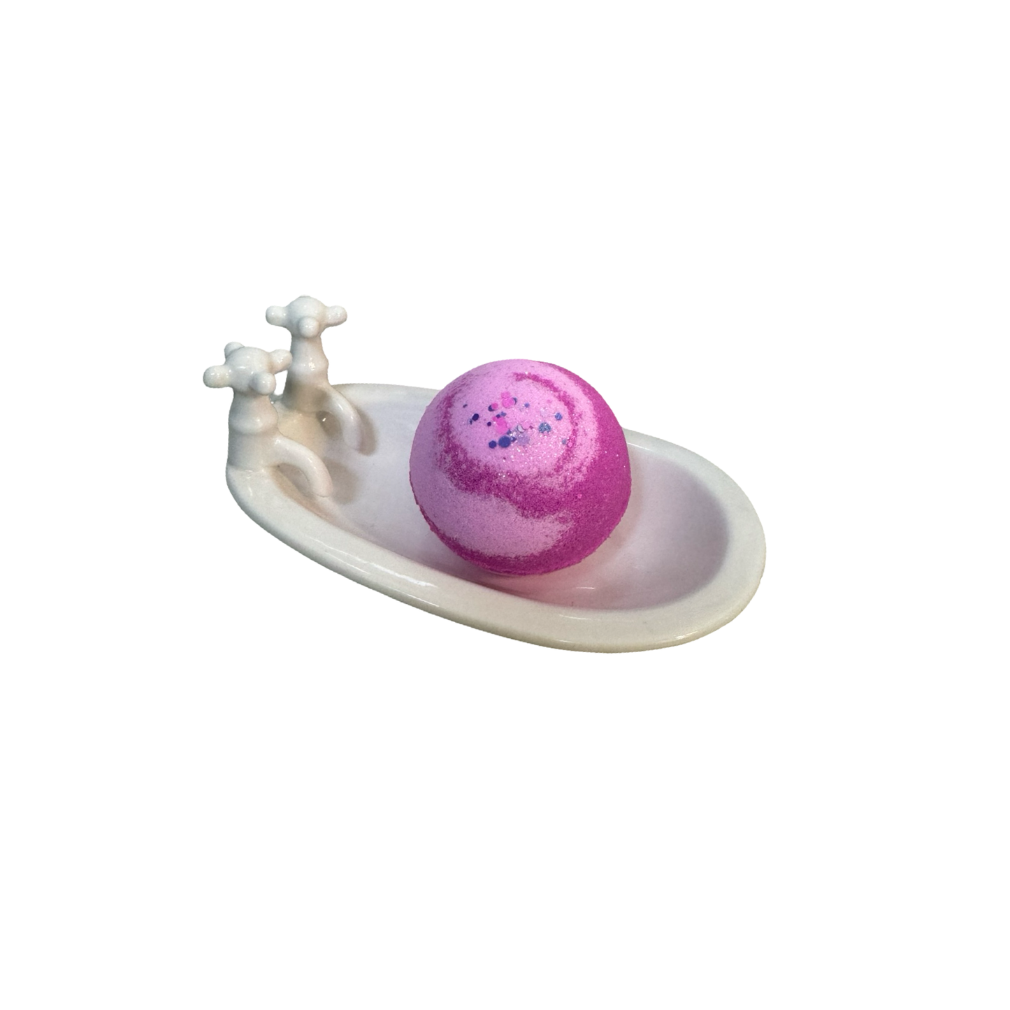 Bath Bomb - Round - Cherry Blossom