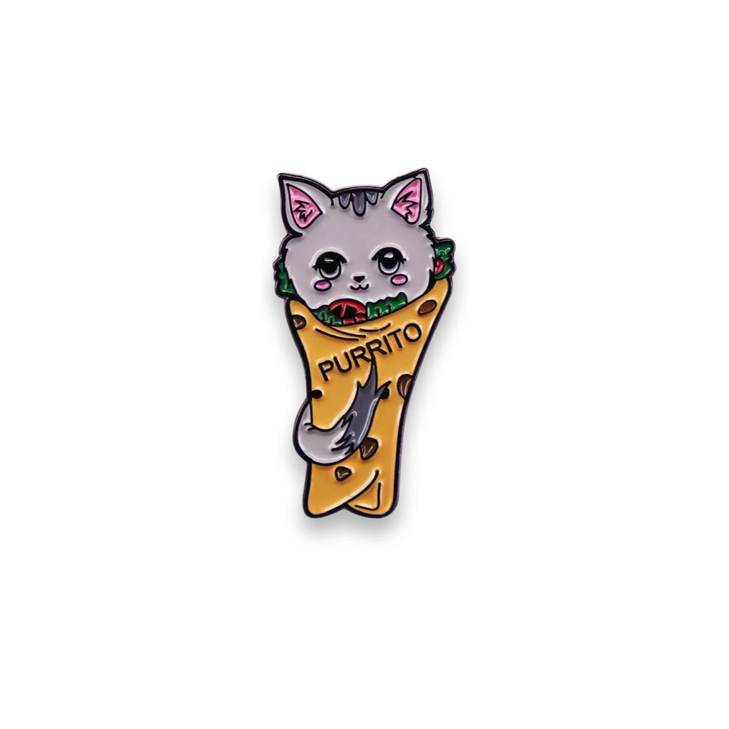 Pin - Purrito Cat - Choking Hazard - Not Suitable for Children