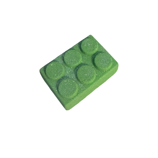 Bath Bomb - Block - Green Apple Candy
